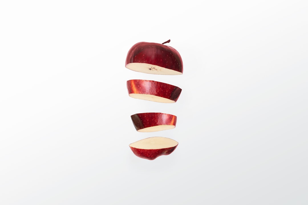 Photo apple shape
