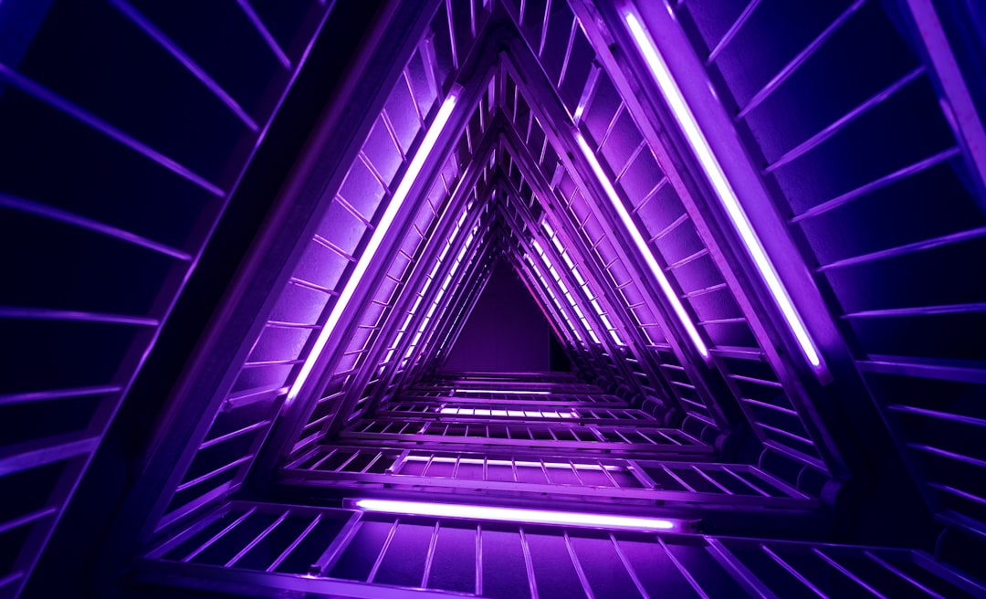 Photo purple color