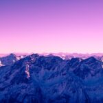 Photo purple color